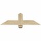Ekena Millwork Eugene Rough Sawn Timber Gable Bracket, Douglas Fir, 36"W x 10"H x 2"D x 4"F, 7/12 Pitch GBW036X10X0204EUG00RDF - alternate 1